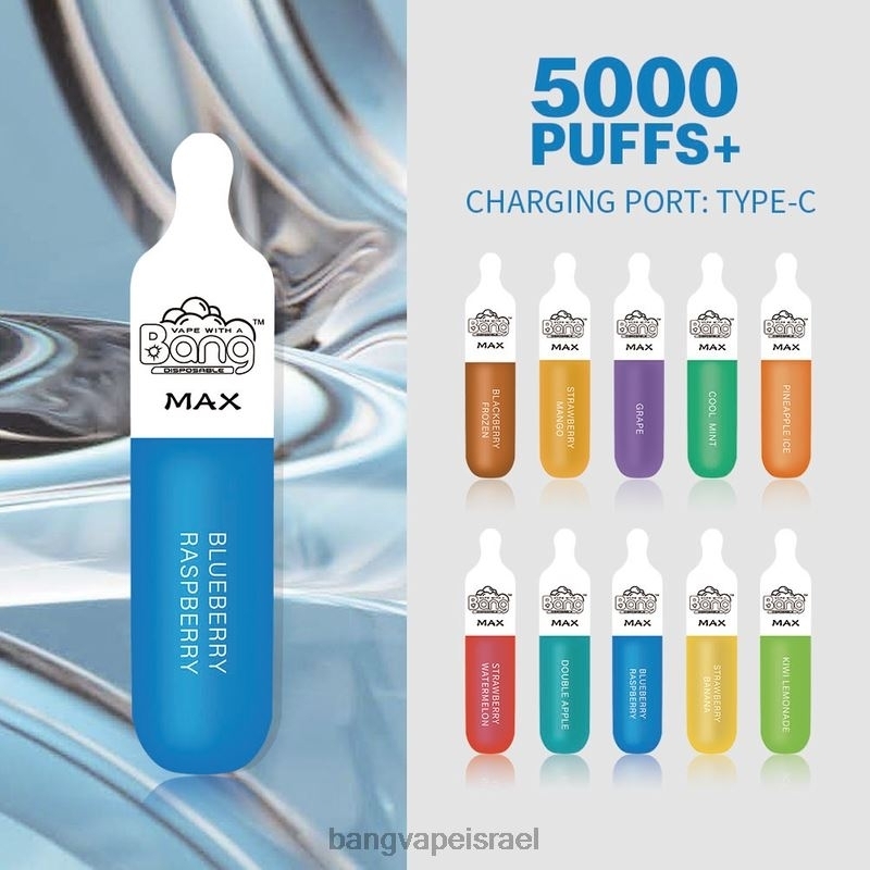Bang Vape Max 5000 פאף בר 4J2PV10 חַד פַּעֲמִי bang disposable vape review