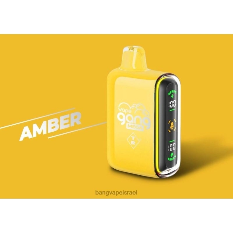 Vape Gang MEGA 20,000 פחזניות אדים חד פעמיים (קופסה של 5) 4J2PV50 עַנבָּר bang disposable vape review
