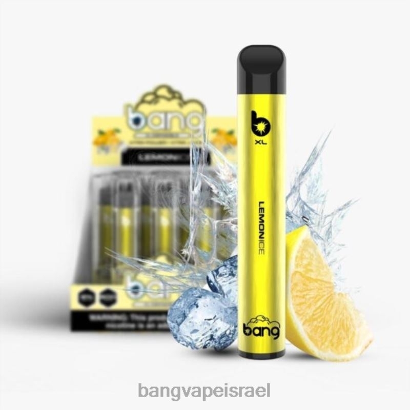 Bang Vape XL חַד פַּעֲמִי 4J2PV30 קרח לימון bang disposable vape review