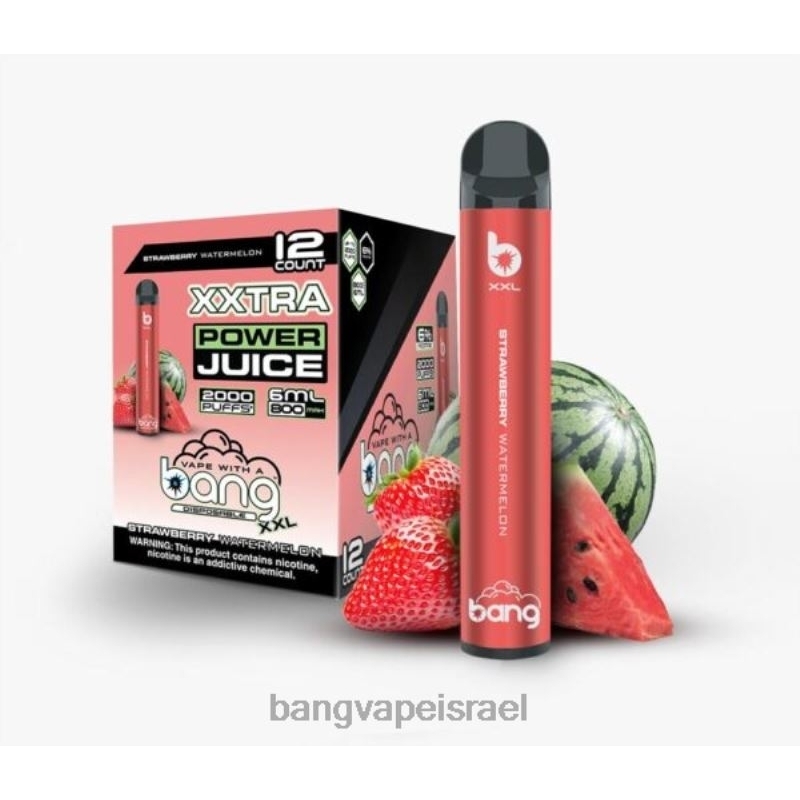 Bang Vape XXL 2000 שאיפות 4J2PV24 אבטיח תות vape gang flavors