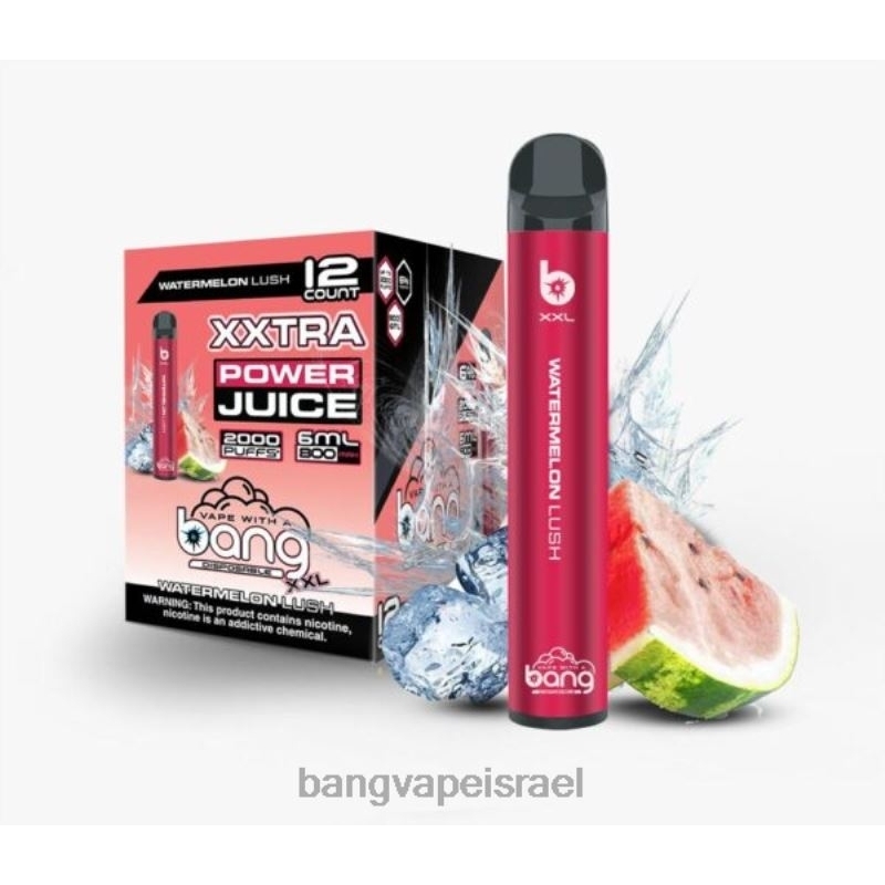 Bang Vape XXL 2000 שאיפות 4J2PV26 אבטיח שופע vape gang disposables